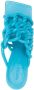 Bottega Veneta 100mm twisted interwoven leather sandals Blue - Thumbnail 4