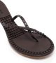 Bottega Veneta 55mm stud-embellished sandals Brown - Thumbnail 4