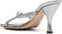 Bottega Veneta 85mm Blink metallic leather sandals Silver - Thumbnail 3