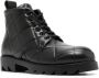 Bottega Veneta ankle length leather boots Black - Thumbnail 2