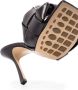 Bottega Veneta BV Lido Intrecciato 95mm sandals Brown - Thumbnail 3