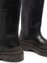 Bottega Veneta BV Tire knee-high leather boots Black - Thumbnail 2
