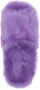 Bottega Veneta faux-fur slippers Purple - Thumbnail 4