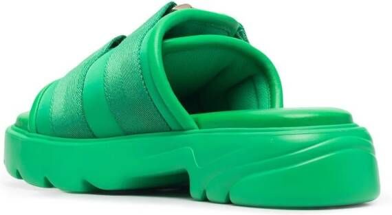 Bottega Veneta Flash strappy sandals Green