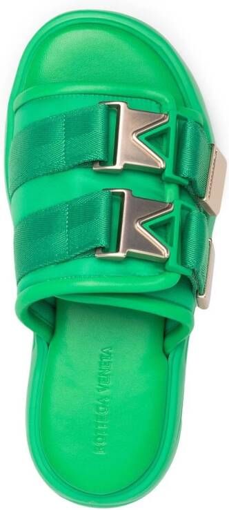 Bottega Veneta Flash strappy sandals Green