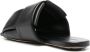 Bottega Veneta interwoven leather flat sandals Black - Thumbnail 3