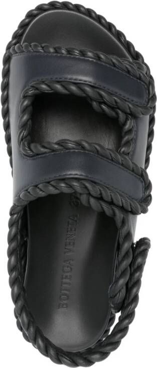 Bottega Veneta Jack leather sandals Grey