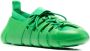Bottega Veneta lace-up flat sneakers Green - Thumbnail 2