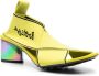 Bottega Veneta logo elasticated sandals Yellow - Thumbnail 2