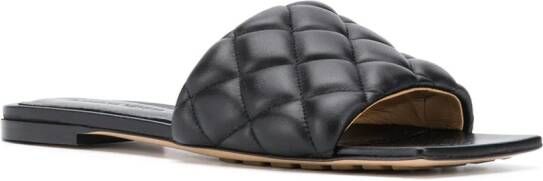 Bottega Veneta padded open-toe sandals Black