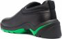 Bottega Veneta polished-finish ridged-sole sneakers Black - Thumbnail 3