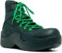 Bottega Veneta Puddle Bomber lace-up boots Green - Thumbnail 2