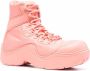 Bottega Veneta Puddle lace-up boots Pink - Thumbnail 2