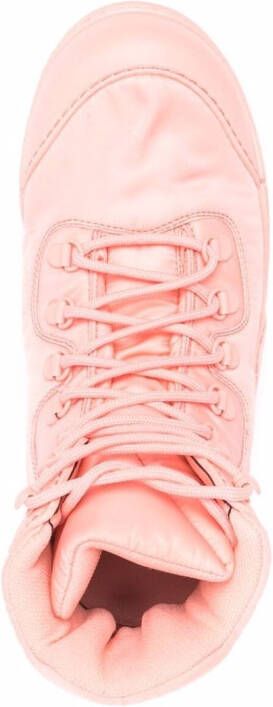 Bottega Veneta Puddle lace-up boots Pink