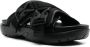 Bottega Veneta Snap slide sandals Black - Thumbnail 2