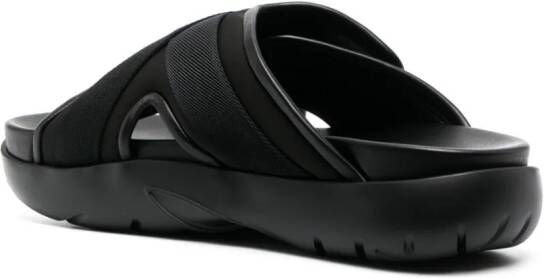Bottega Veneta Snap slide sandals Black