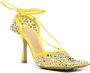 Bottega Veneta Sparkle Stretch 90mm sandals Yellow - Thumbnail 2