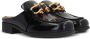 Bottega Veneta square-toe leather loafers Black - Thumbnail 2