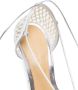 Bottega Veneta Stretch 90mm metallic sandals Silver - Thumbnail 4