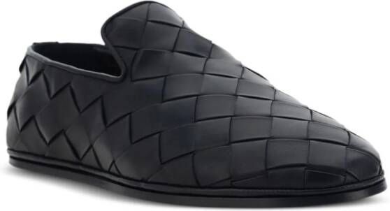 Bottega Veneta Sunday Intrecciato leather loafers Black