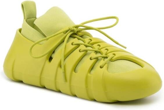 Bottega Veneta Trail chunky-sole sneakers Green