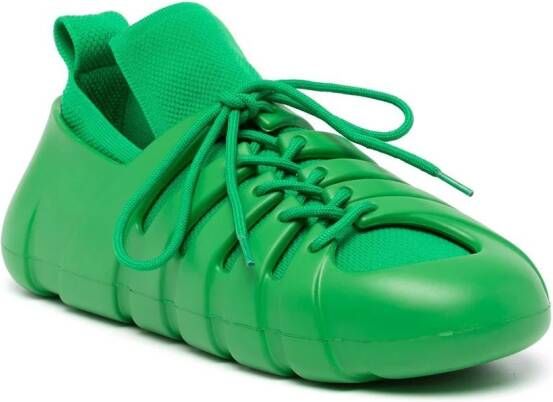 Bottega Veneta Trail moulded sneakers Green