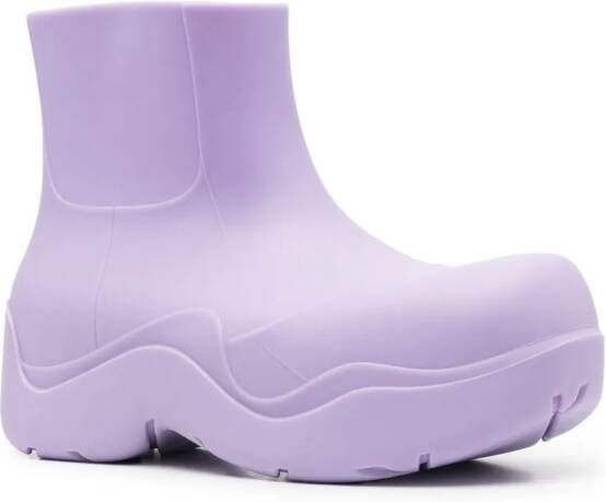 Bottega Veneta VB Puddle ankle boots Purple