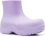 Bottega Veneta VB Puddle ankle boots Purple - Thumbnail 2