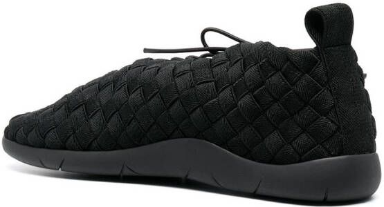 Bottega Veneta woven low-top sneakers Black