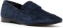 Bougeotte almond-toe suede penny loafers Blue - Thumbnail 2