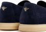 Bougeotte bee-appliqué suede loafers Blue - Thumbnail 2