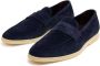 Bougeotte bee-appliqué suede loafers Blue - Thumbnail 4