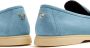 Bougeotte bee-appliqué suede loafers Blue - Thumbnail 2