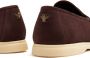 Bougeotte bee-appliqué suede loafers Brown - Thumbnail 2