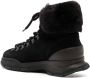 Brioni fur-trim lace-up boots Black - Thumbnail 3