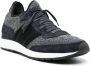 Brioni knitted low-top sneakers Blue - Thumbnail 2