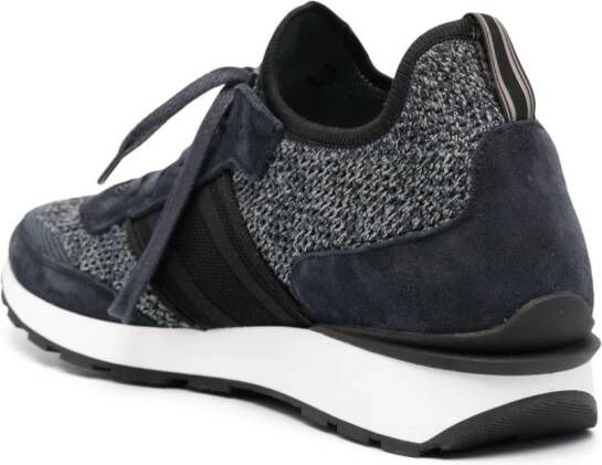 Brioni knitted low-top sneakers Blue