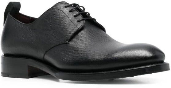 Brioni leather Derby shoes Black