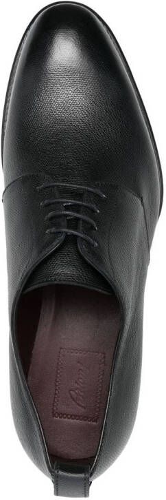 Brioni leather Derby shoes Black