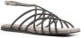 Brunello Cucinelli 15mm buckle-fastening open-toe sandals Grey - Thumbnail 2