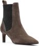 Brunello Cucinelli 60mm suede ankle boots Brown - Thumbnail 2