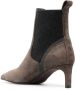Brunello Cucinelli 60mm suede ankle boots Brown - Thumbnail 3