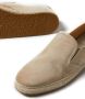 Brunello Cucinelli almond-toe leather loafers Brown - Thumbnail 4