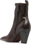 Brunello Cucinelli ankle leather boots Brown - Thumbnail 3