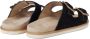 Brunello Cucinelli buckle-fastened suede sandals Black - Thumbnail 3