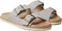 Brunello Cucinelli buckle-fastened suede sandals Grey - Thumbnail 2