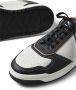 Brunello Cucinelli colour-block panelled leather sneakers White - Thumbnail 4