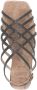 Brunello Cucinelli crossover-strap detail sandals Brown - Thumbnail 4