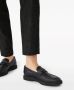 Brunello Cucinelli crystal-embellished leather loafers Black - Thumbnail 4
