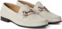 Brunello Cucinelli decorative-buckle leather shoes White - Thumbnail 2